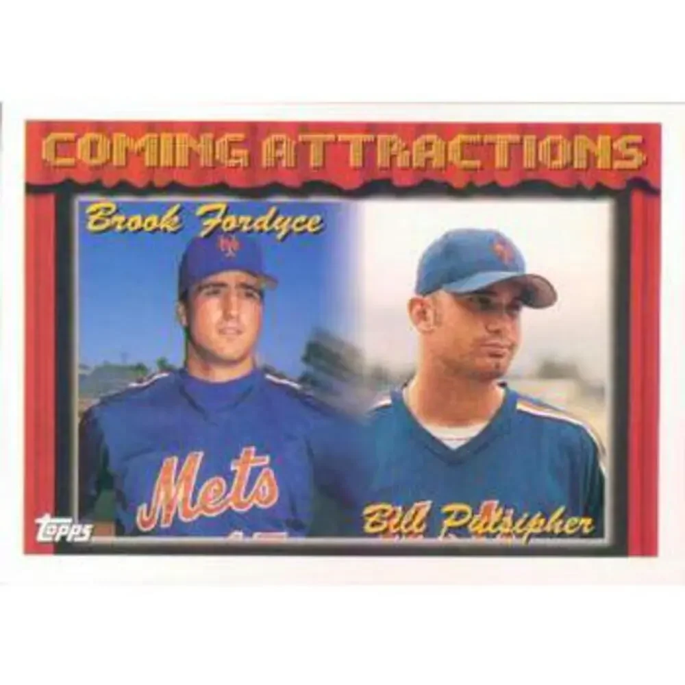 1994 Topps Brook Fordyce / Bill Pulsipher CA # 785 New York Mets